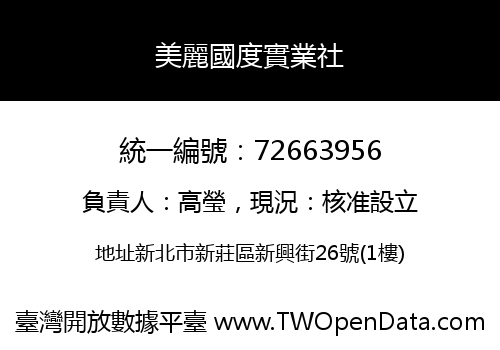 美麗國度實業社