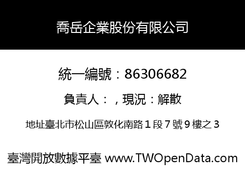 喬岳企業股份有限公司