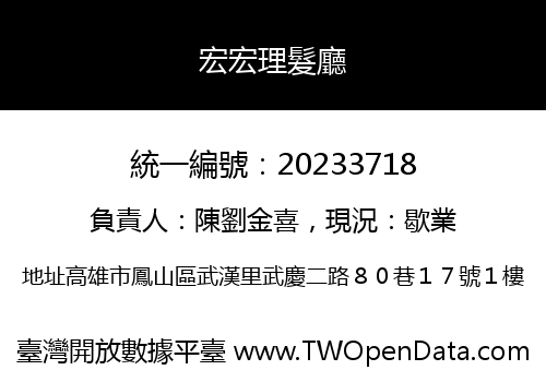 宏宏理髮廳