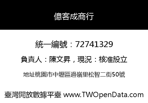 億客成商行