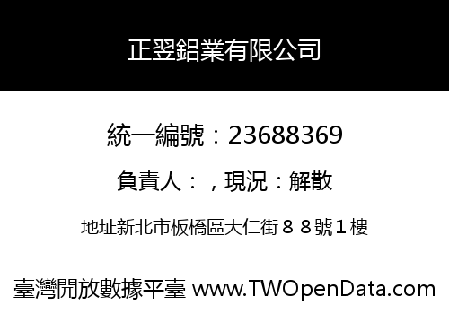 正翌鋁業有限公司