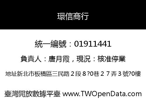 環信商行