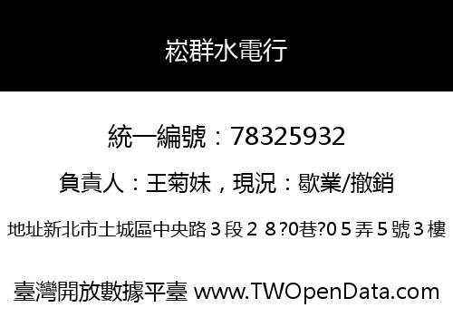 崧群水電行