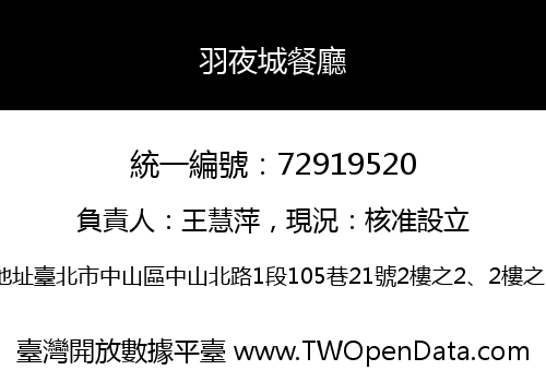 羽夜城餐廳