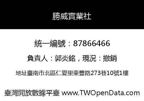 勝威實業社