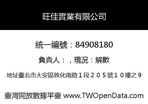 旺佳實業有限公司