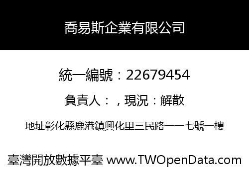 喬易斯企業有限公司