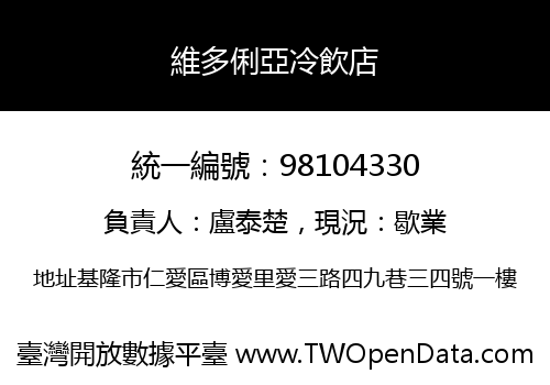 維多俐亞冷飲店