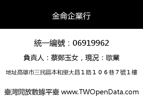 金侖企業行