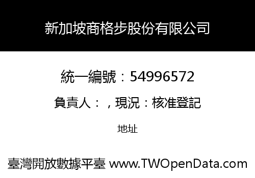 新加坡商格步股份有限公司