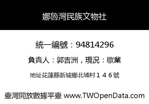 娜魯灣民族文物社