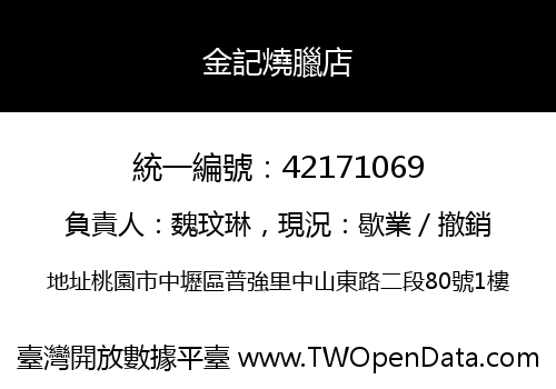 金記燒臘店