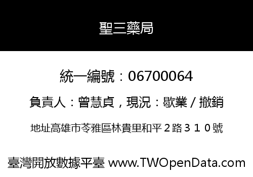 聖三藥局