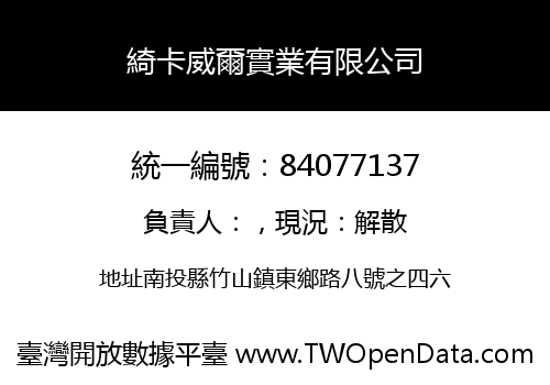 綺卡威爾實業有限公司