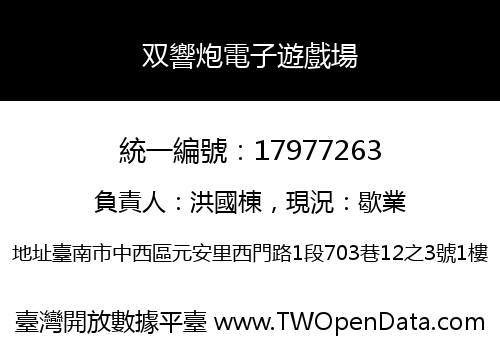 双響炮電子遊戲場