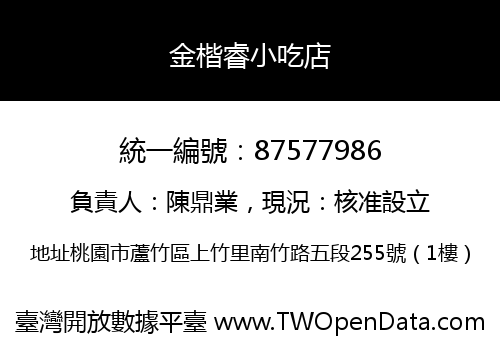金楷睿小吃店