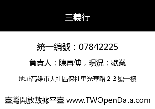 三義行