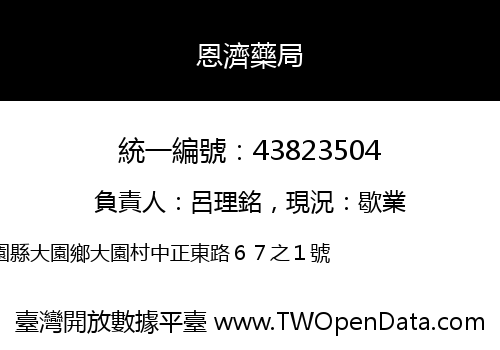 恩濟藥局