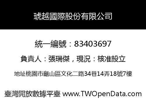 琥越國際股份有限公司
