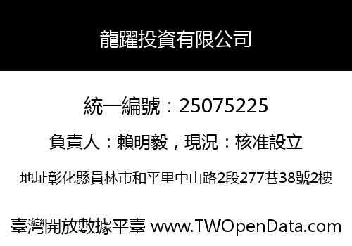 龍躍投資有限公司