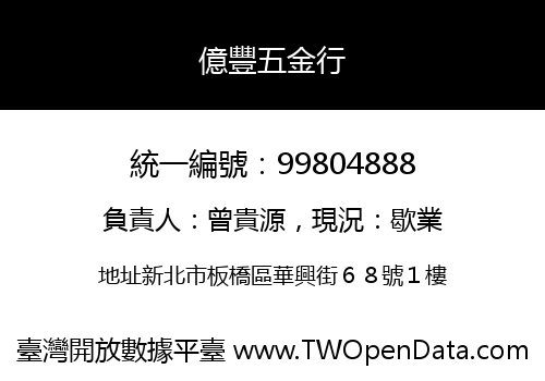 億豐五金行