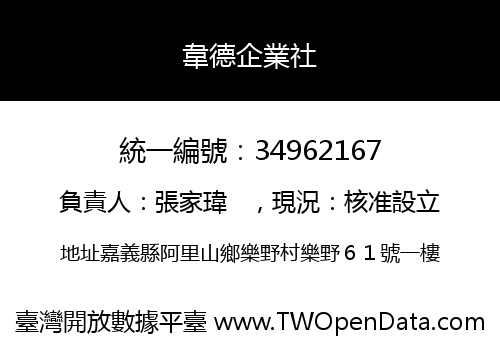 韋德企業社