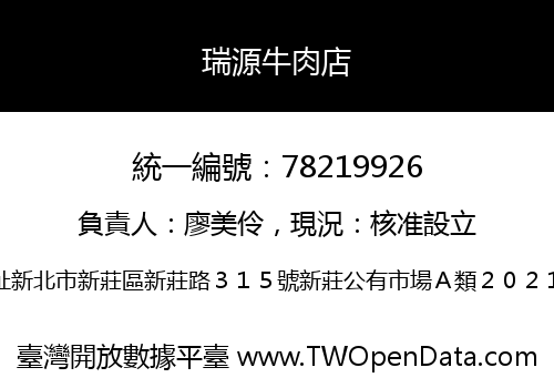 瑞源牛肉店