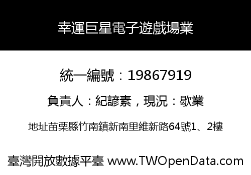 幸運巨星電子遊戲場業