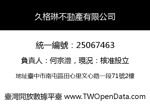 久格琳不動產有限公司