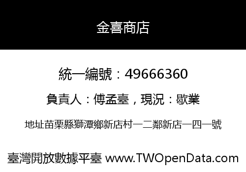 金喜商店