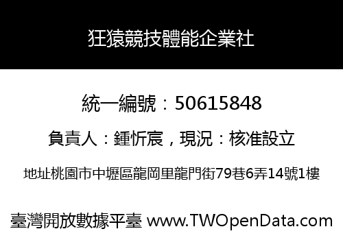 狂猿競技體能企業社
