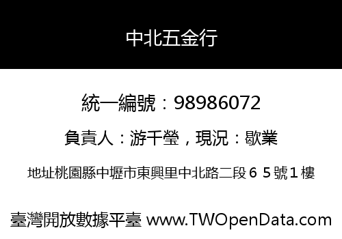 中北五金行
