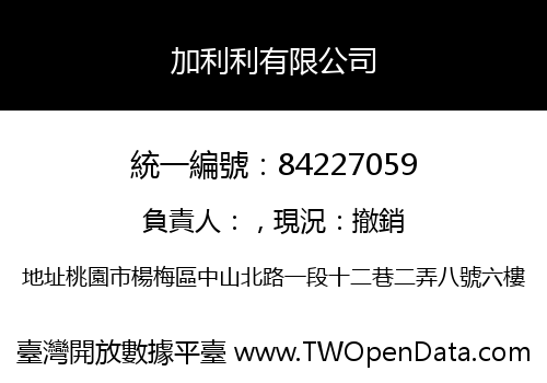 加利利有限公司