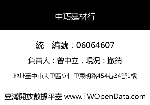 中巧建材行