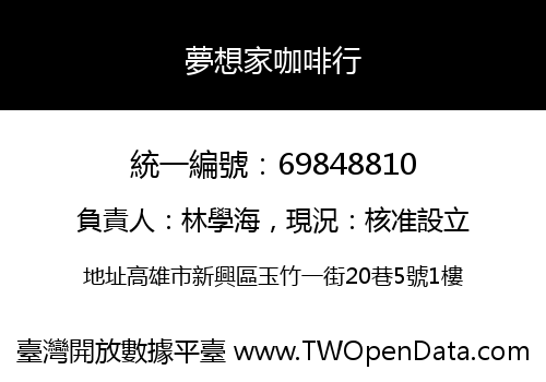 夢想家咖啡行