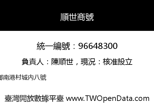 順世商號