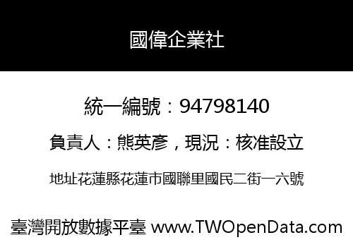 國偉企業社