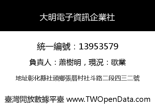 大明電子資訊企業社