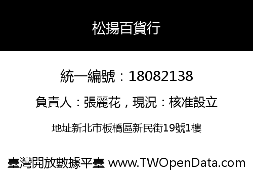 松揚百貨行