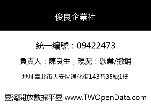 俊良企業社