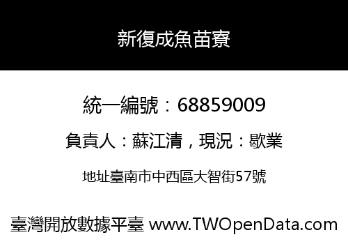 新復成魚苗寮