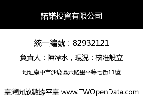 諾諾投資有限公司