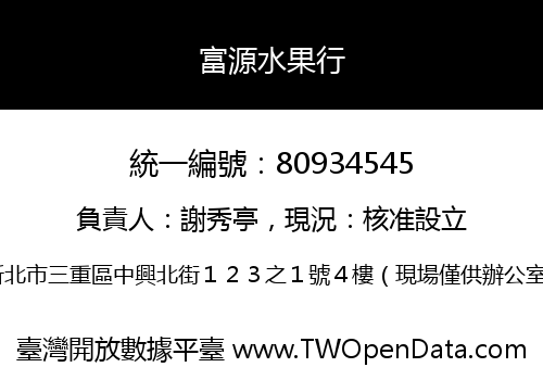 富源水果行
