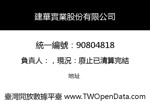 建華實業股份有限公司