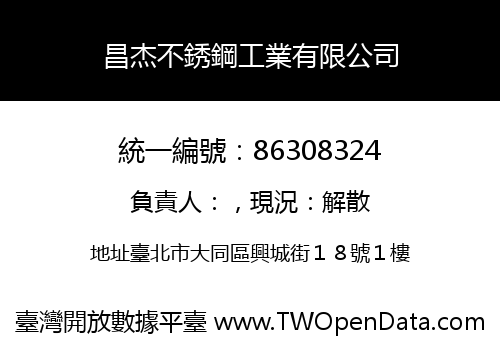 昌杰不銹鋼工業有限公司