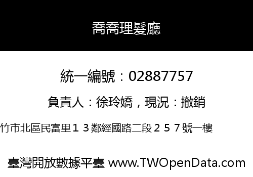 喬喬理髮廳