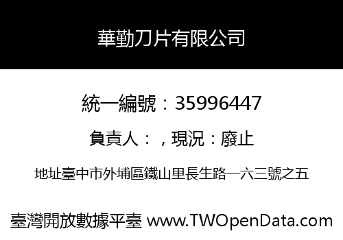 華勤刀片有限公司