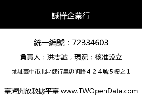 誠樺企業行