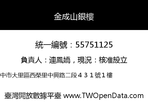 金成山銀樓
