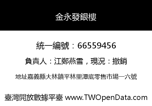金永發銀樓